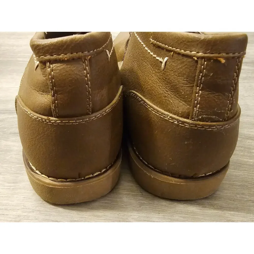 Dexter Comfort Mens Brown Chukka Oxford Boots Memory Foam Size 7